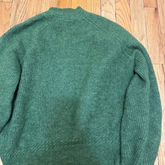 Sezane Otis Jumper Autumn Green - Size M - Picture 8 of 11